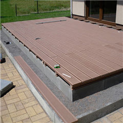 Wood plastic composite sheet wpc decking