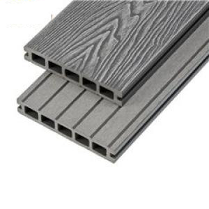 New technology wpc 3d embossed composite decking
