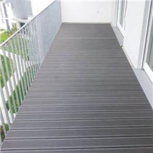 Balcony wood plastic composite hollow decking