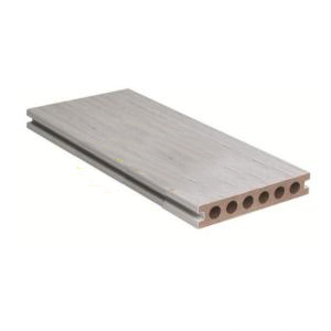 WPC co-extruded round hole decking flooring