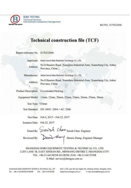 TEC Certiificate